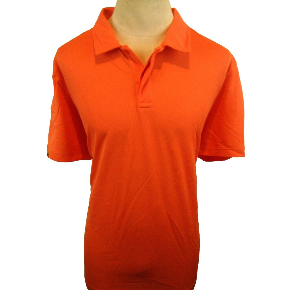 Mens NWOT Head Orange Slim Fit SS Golf Shirt w Pocket sz XL
